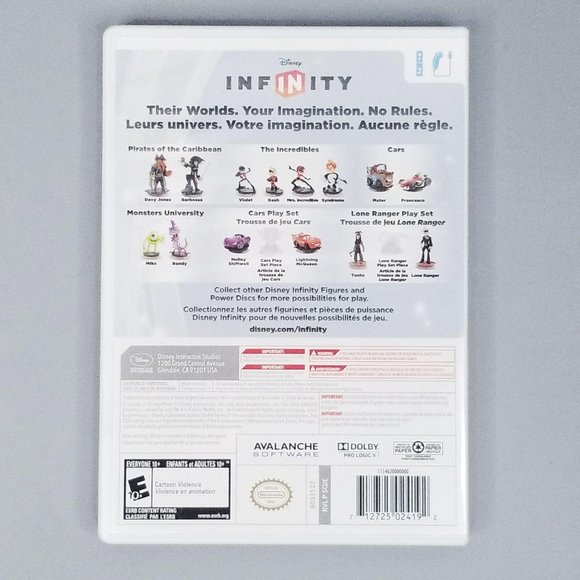 Nintendo Wii Disney Infinity Complete Manual Works - Picture 2 of 9